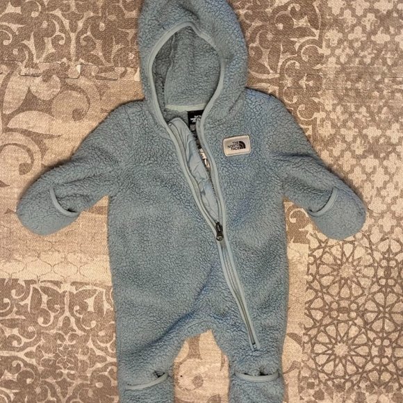 North Face Baby Bear One-Piece Bunting Suit - Picture 1 of 4